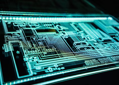 Illuminated circuit board layout